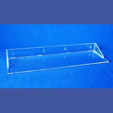 BALDA recta a 0º para pared atornillada con laterales<br>Medidas: 500 x 150 mm<br>